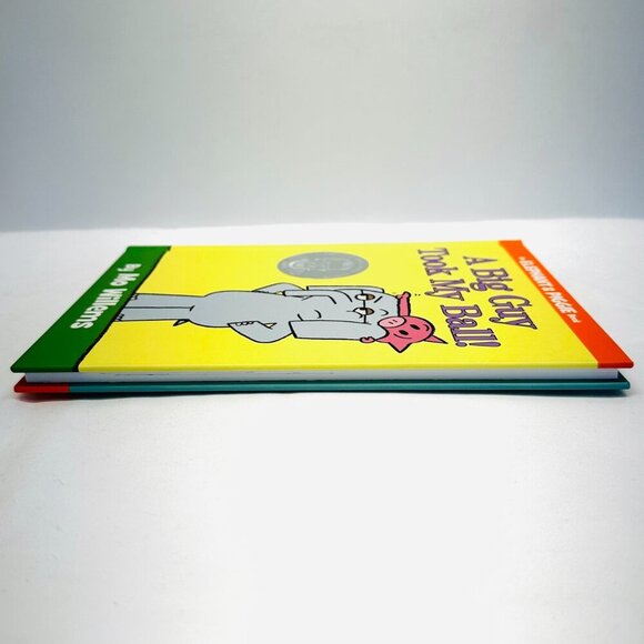 AN PIGGY & ELEPHANT BOOK A BIG GUY TOOK MY BALL By Mo Willems Hardcover New - Picture 5 of 6